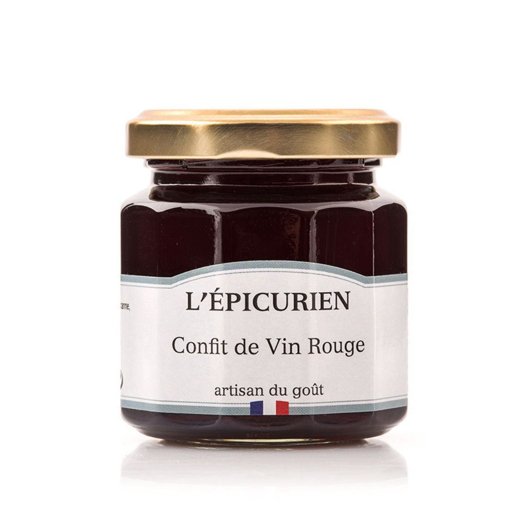 L'EPICURIEN - Rotweinconfit - Confit Vin Rouge 125g