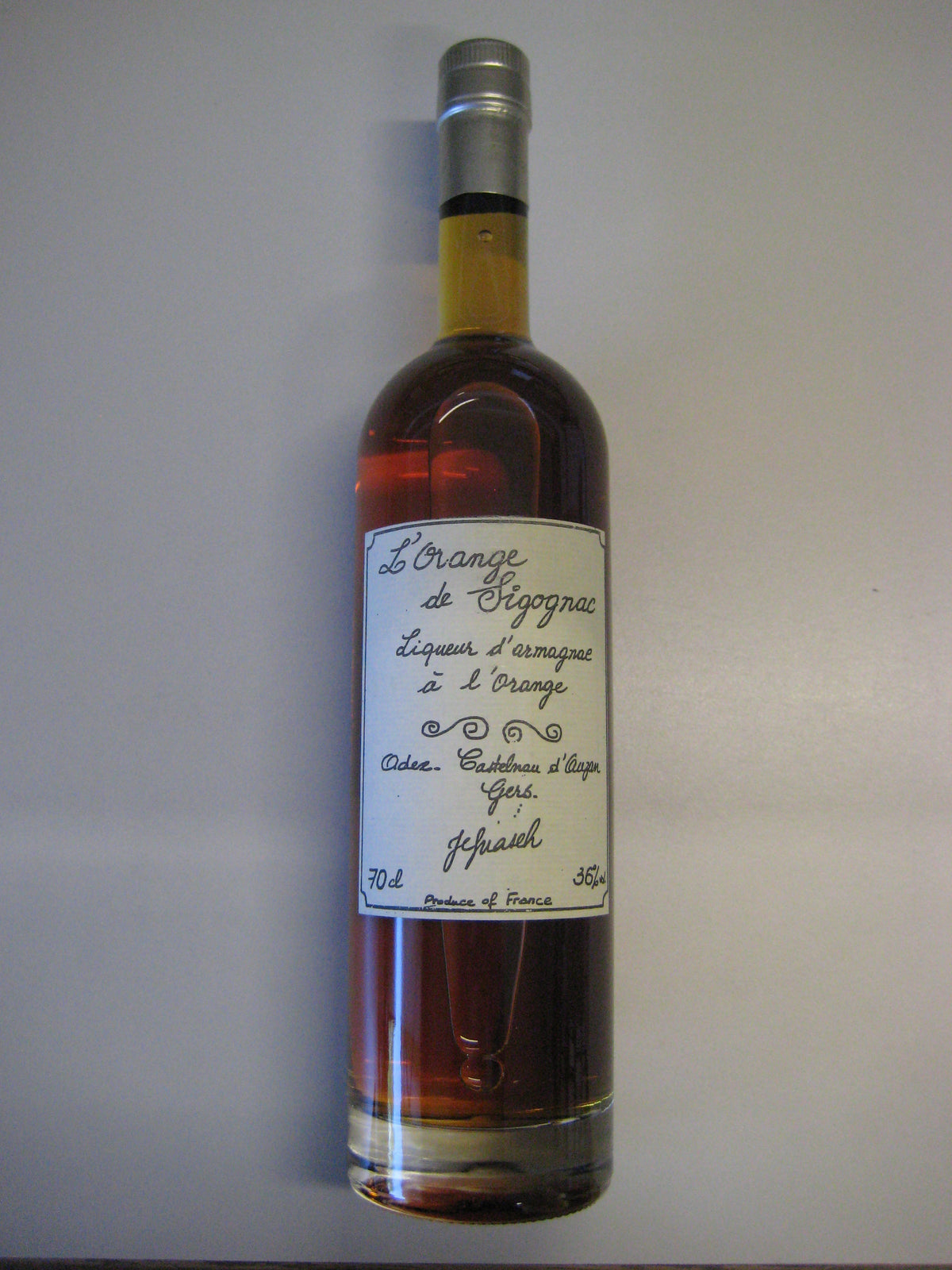 L'orange de Sigognac - Liqueur d´Armagnac à l'orange - 36% Vol - 70cl