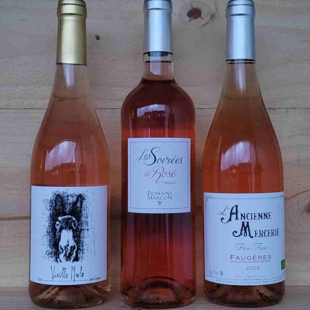 Sommer 2023 - Rosépaket - 3 Roséweine aus dem Languedoc