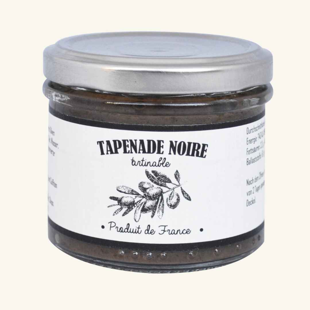 CARLANT - Schwarze Tapenade (Olivenpaste) 100g