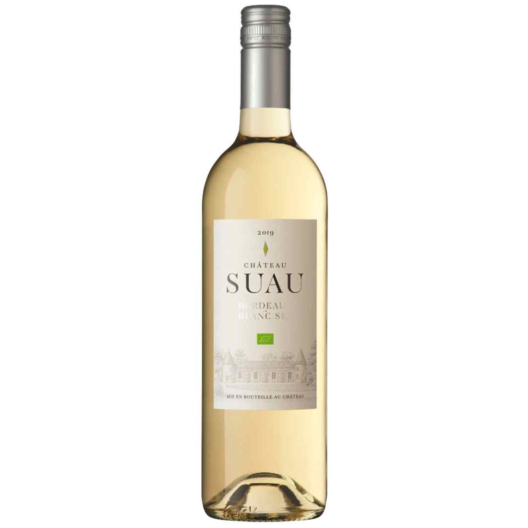 Weisswein-Flasche-Bordeaux