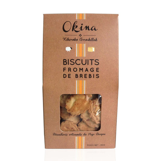 OKINA - Biscuits Pays Basque - Salzgebäck mit Schafskäse