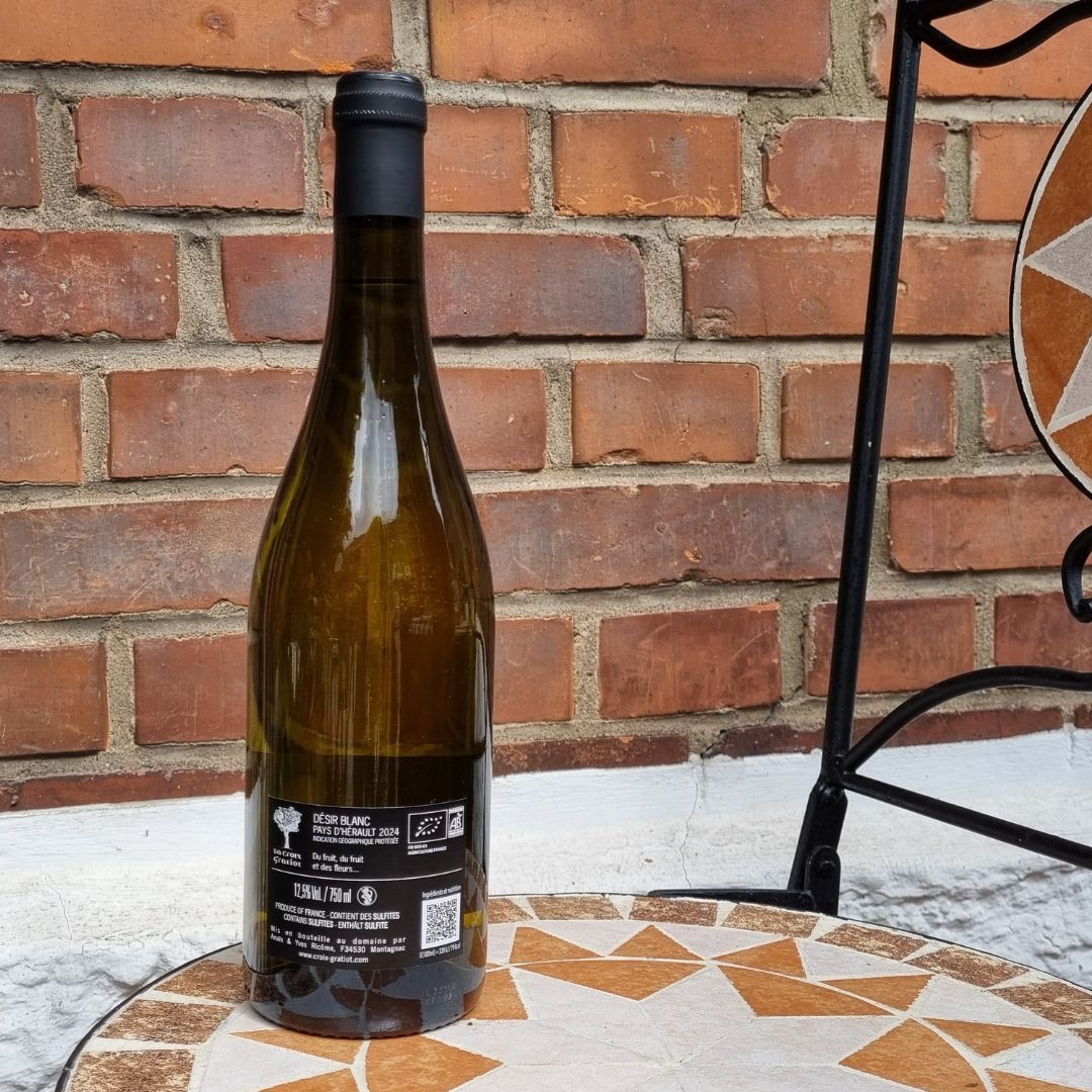 Desir Blanc - Domaine La Croix Gratiot - 2024 - IGP Pays d'Oc