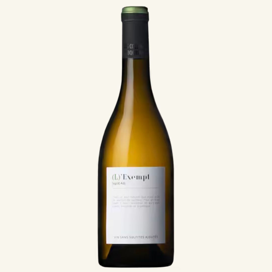 Exempt Blanc - 2025 - schwefelfrei - IGP Pays d'Oc - Les Collines du Bourdic - Bio - 75 cl